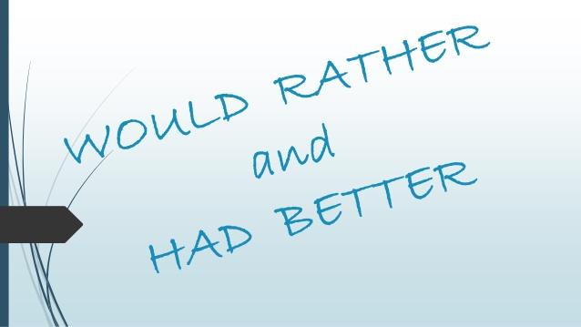 rather-rather than do