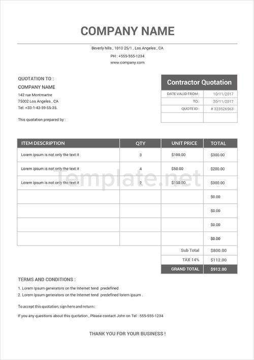 contractor-contractor role