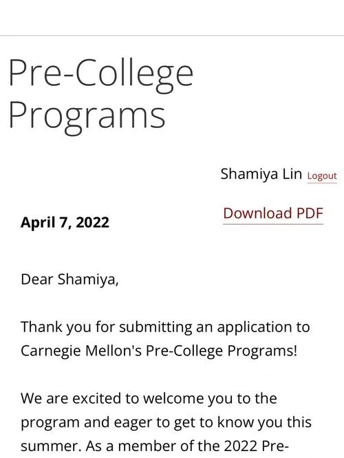 precollege-precollege program