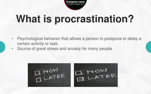 procrastination-procrastination ted