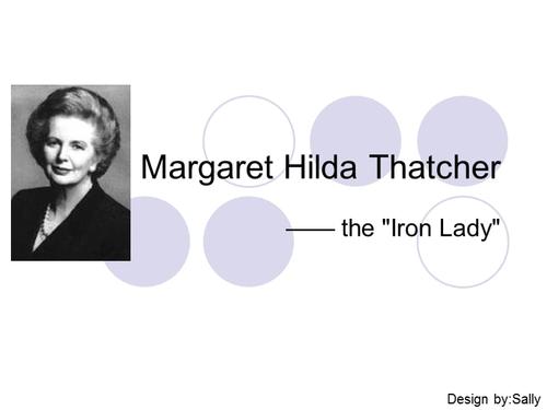 margaret-margaret thatcher簡(jiǎn)介