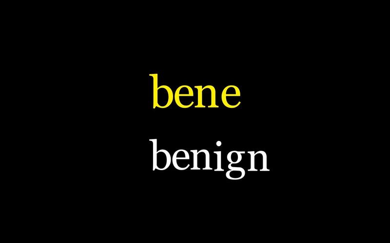 benign-benign什么意思