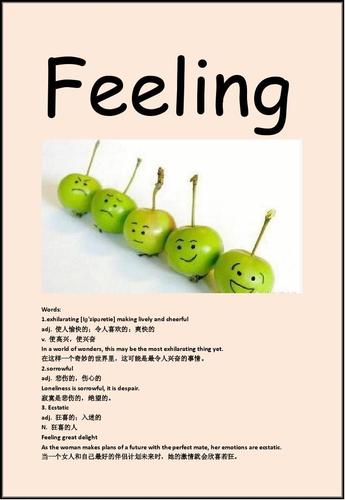 feeling是什么意思-daily feeling是什么意思