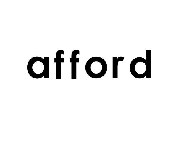 afford-afford怎么讀