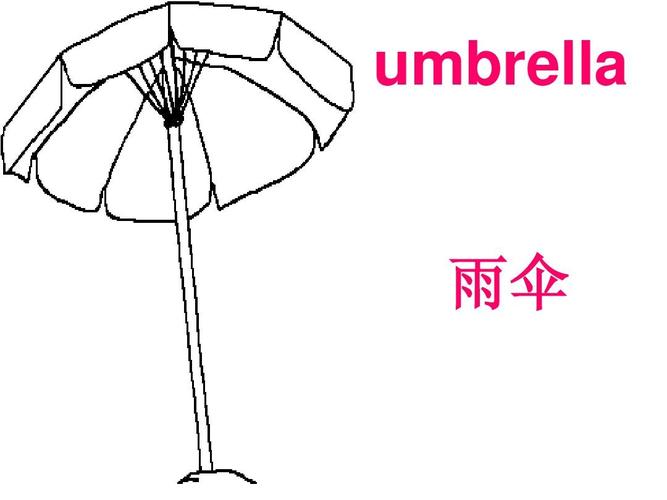 雨傘的英語(yǔ)-雨傘的英語(yǔ)怎么說(shuō)