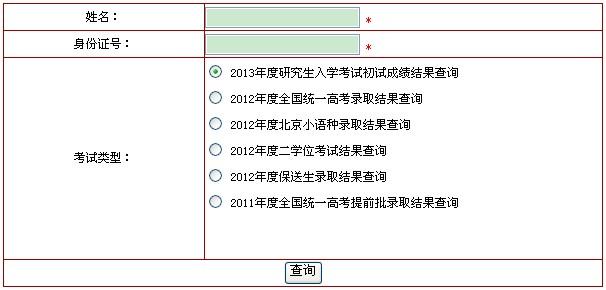 2013考研成績(jī)查詢(xún)-2013考研成績(jī)查詢(xún)時(shí)間