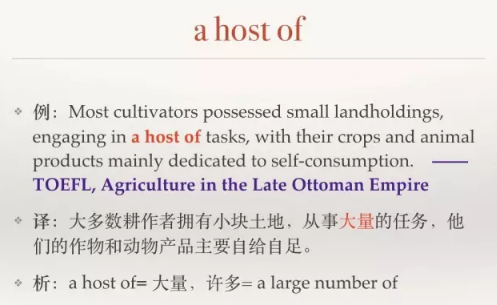 a host of-a host of后面接什么